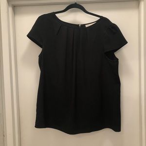 Black blouse size XL from Loft